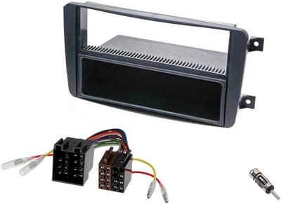 Inbouwset Radioframe Dubbel DIN Adapter Mercedes C-Klasse W203 CLK Viano Vito