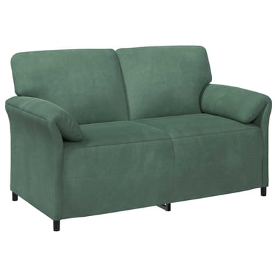 vidaXL - 2-Zits - Sofa - Zeegroen - 158 - x - 83 - x - 95 - cm - Fluweel