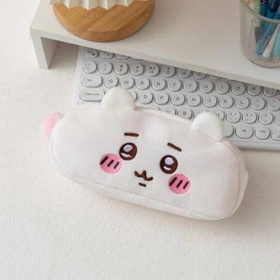 Nieuwe Chikawas Etui Hachiware Usagi Etui Ins Japanse Leuke Pluche Schrijfgerei Tas Bureau Grote Capaciteit Etui 21X9X6cm