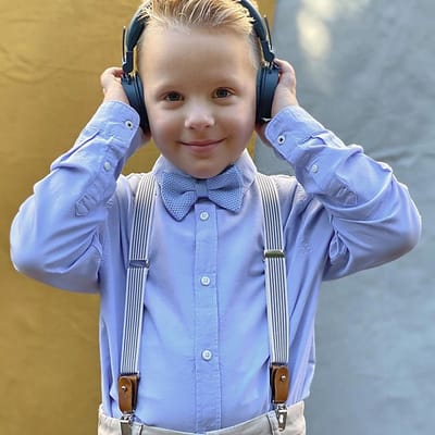 Sir Redman - Strikken - gebreide kinderstrik lichtblauw - lichtblauw