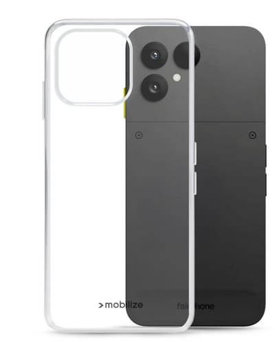 Mobilize Doorzichtig Hoesje geschikt voor Fairphone 6 Telefoonhoesje Flexibel TPU | Mobilize Gelly Case Backcover | Doorzichtig Telefoonhoesje 6 | 6 Case | Back Cover - Transparant