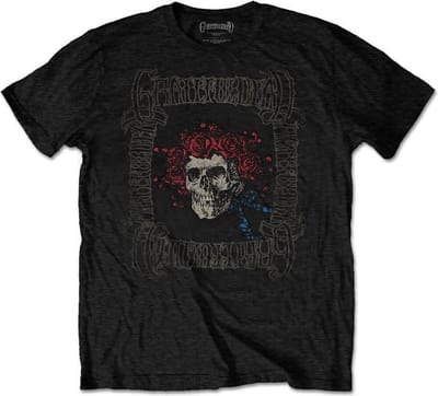 Grateful Dead - Bertha With Logo Box Heren Tshirt - XXL - Zwart
