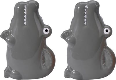 Set van 2x stuks krokodil radiator waterverdamper/luchtbevochtiger 17 cm - Kinderkamer - Waterverdampers verwarming