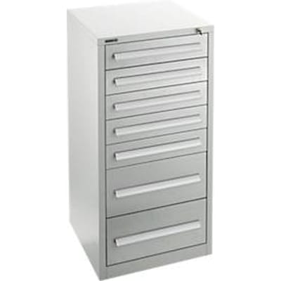 Schäfer Shop Select ladekast SF 70, 7 laden, lichtgrijs RAL 7035 lichtgrijs RAL 7035
