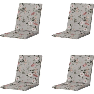 Madison - Stapelstoelkussen Julliete - Multikleur - 97x49x5cm - Set van 4