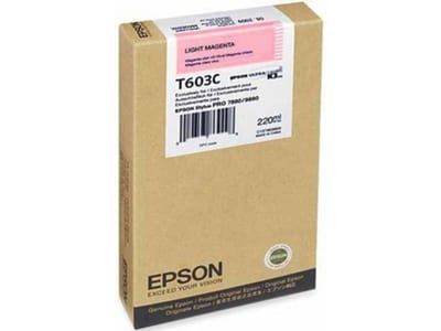 Epson T603C inktcartridge licht magenta hoge capaciteit (origineel)