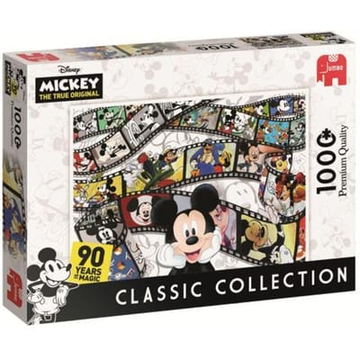 Jumbo Puzzel Disney Classic Collection Mickey Mouse 90th Anniversary - Legpuzzel - 1000 stukjes