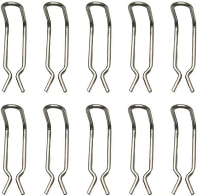 Veerklemmen Set - Hogedrukreiniger Onderdeel - Slangverbinding Bevestigen - Roestvrij Staal - 5 Stuks - Zilver