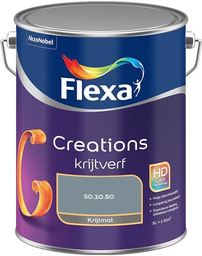 Flexa - Creations Muurverf Krijt - S0.10.50 - Mengverf - 5 L