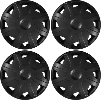 BOLLE wieldoppen set MISTRAL-Van B in zwart in 15 inch voor camper, mobile home of bestelwagen. Set a 4 stuks