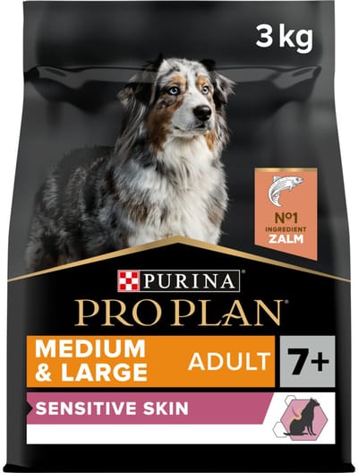Pro Plan - Adult 7+ - Medium & Large - Sensitive Skin - Zalm - 2 x 3kg