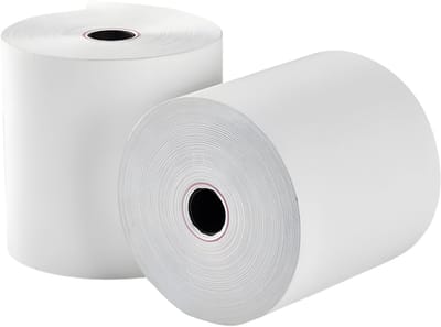 Thermisch Bonpapier 80 mm x 80 m - 50 Rollen BPA-Vrij - Voor Kassasystemen & Bonprinters