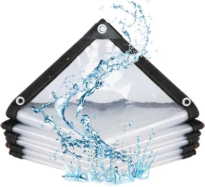 Transparante Zeil - Waterdichte Cover - Bescherming Buiten - Versterkte Randen - 3x1m - Transparant