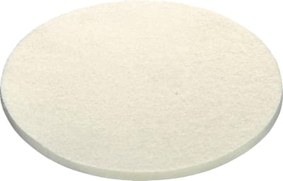 Polijstschijf Vilt - Schuurwiel - Voorbereidend Polijsten - Hoge Kwaliteit Vilt - 150mm Diameter - Wit
