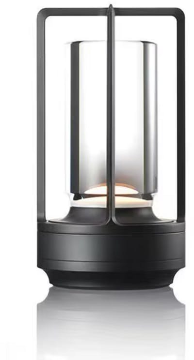 Buitenlamp - Buitenlantaarn - Elektrische buitenlamp - prachtige buiten lantaarn - USB oplaadbare lantaarn - Zwart