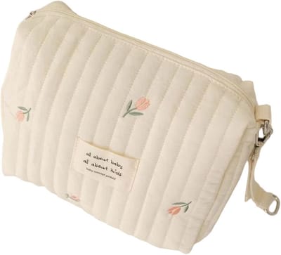 Grote capaciteit katoenen luiertas organizer voor kinderwagen