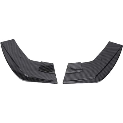 2 Stuks Achterbumper Zijdiffusor Anti-botsing Sterke Bescherming Vervanging voor F20 1 Serie 118i 120d 120i 125i 2015 gray