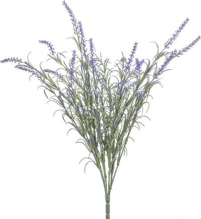 Emerald - Kunstplant Lavendel UV lichtpaars 40cm - Kunstplant voor binnen