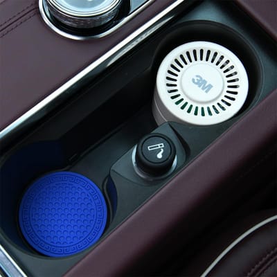 Dailygoods- Onderzetters Antislip - 2 Stuks - Universele Onderzetters - Siliconen Onderzetters - Hittebestendig - 7 cm Diameter - Antislipmat
