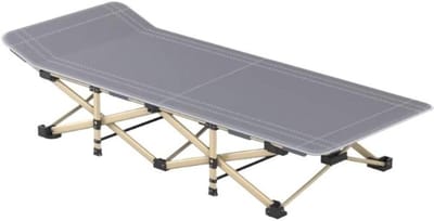 Opvouwbaar Bed - Klapbed Logeerbed - Ruimte Besparen - Snel Opvouwbaar - 190 x 80 cm - Naturel