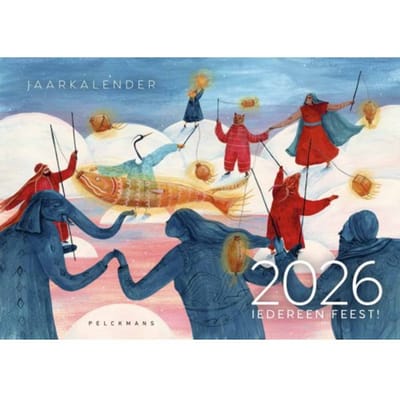 Jaarkalender Iedereen Feest 2026 - Orbit vzw
