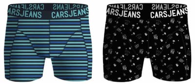 Cars Jeans Boxershort Niles Jr. 2-Pack - Jongens