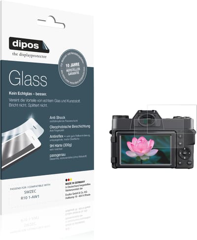 dipos – 2x Matte Pantserfolie geschikt voor SWZEC R10 1-AW1 | 9H Screenprotector