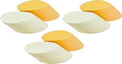 Maxenza 6-Delige Latexvrije Wedge Make-upsponsjes Set - Perfecte Blending & Contour