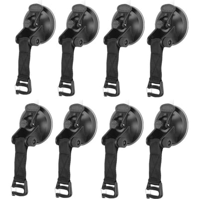 1/4/8 stuks Multi Zuignap Heavy Duty Draagbare Verstelbare Haak Auto Zuignap Keuken Badkamer Buiten Kampeertent Zuignap