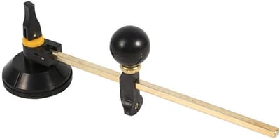 Verstelbare Glaskouter voor Ronde Circles - Heavy Duty Glas Snijder tot 40 cm, Precisie en Gebruiksgemak