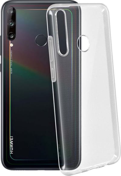 Hoesje voor Huawei P40 Lite E backcover Shockproof siliconen Transparant