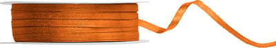 Satijn lint 3mm breed warm oranje, rol 50 meter - hobbylint - sierlint - cadeaulint - satin ribbon