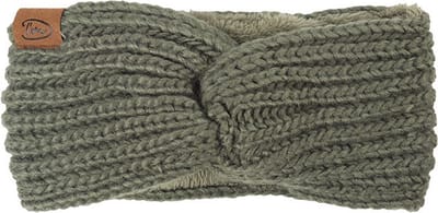 I'm Dutch Gebreide Haarband / Hoofdband Ottowa Donker Groen