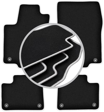 CARLUX-SILVER automatten voor: Mercedes GL X166 SUV (2012-2015)
