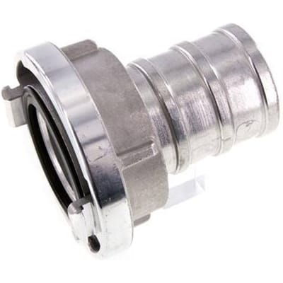 75-B (89 mm) Gesmeed Aluminium Storz-koppeling 70 mm Slangpilaar Draaibaar