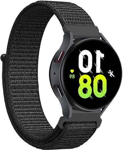 Ademend Sportarmband voor GTS 4/4 Mini/3/2/2e/2 Mini/GTR 42mm - 20mm Nylon Vervangband voor Smartwatch en Fitness Tracker