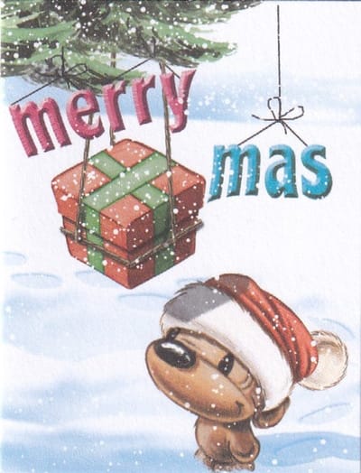 Bloemenkaartjes - 25 Stuks - Mini Kerst Kaartjes - 5 x 6.5 cm - Bloemist – Kerstmis - Kadootjes - JK-484