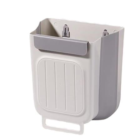 Opvouwbare Compostbak - Hangende Vuilnisbak - Keuken Afval - Lekvrij Ontwerp - 27.5 x 25 x 16 cm