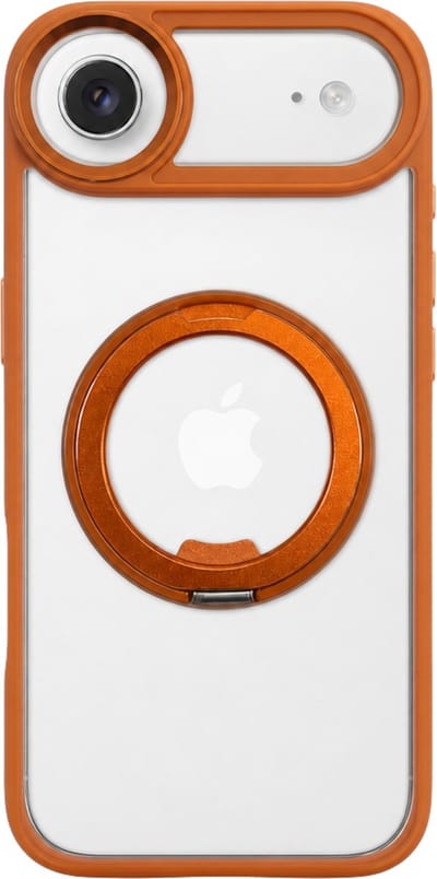 Mastersøn iPhone 17 Air Hoesje met MagSafe - Oranje - Geschikt voor MagSafe