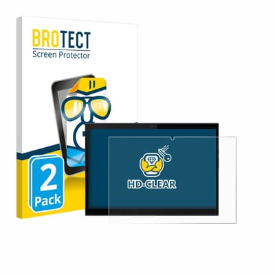 BROTECT - Screenprotector voor Lenovo Yoga Duet 7i 13" - Folie Beschermfolie transparant 2 Stuks