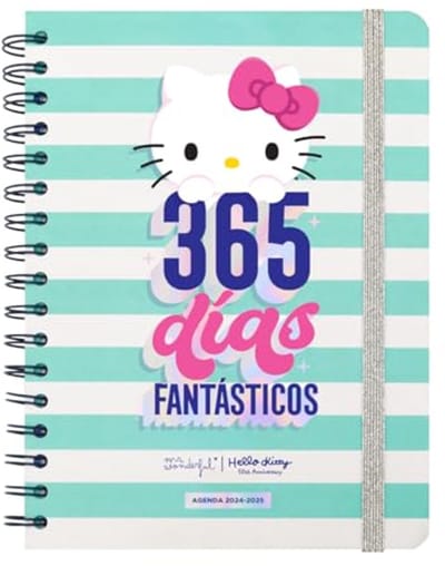Kalender 2024/25 met Weekplanner - Schoolagenda met Stickers en Motivatie