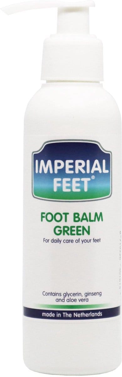 Verzorgende Voetbalsem Groen - Voor de dagelijkse verzorging - Aloe Vera, Ginseng en Komkommer - NL product - Voeten Crème - Voeten zalf