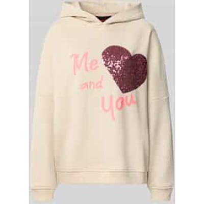 Hoodie van puur katoen