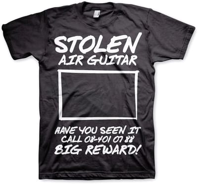 Hybris Stolen Air Guitar T-shirt SH-1-15318-H9-15
