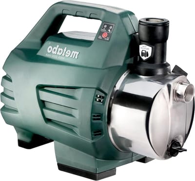 Huiswaterautomaat - Automatische pomp - Tuin bewateren - Roestvrijstalen behuizing - 3500 l/u 45m - Zwart