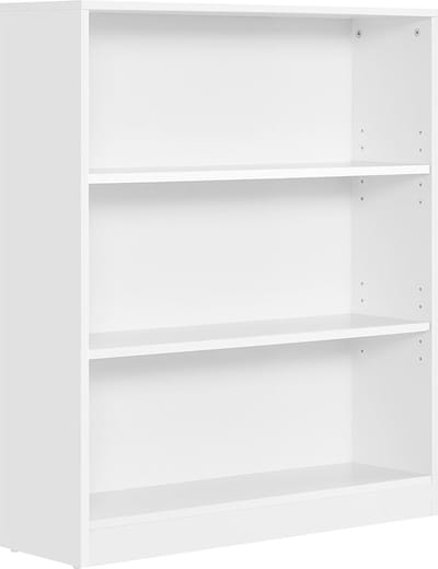 Scandinavische stijl 3-laags boekenkast - boekenplank - opbergrek - ruimtebesparend ontwerp - 24 cm x 80 cm x 93 cm