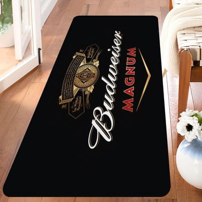 King Of Beer B-Budweiser Deurmat Kinderkamer Slaapkamer Decoratie Balkon Antislip Deurmat Woonkamer Deurmat Vloerkleed 60*90cm