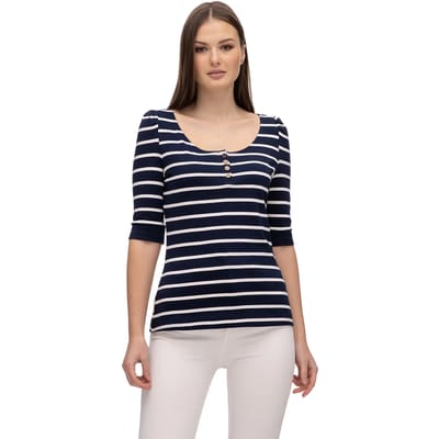 Katoenen dames-T-shirt Ragwear Regattka