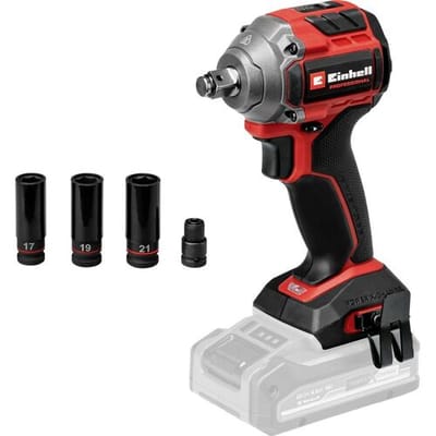 Einhell Professional Accu Slagschroefmachine TP-CW 18/260-C Li BL Solo - Power X-Change - 18 V/Li-ion - Extra compact design - 0-2700 t/min - Max. koppel 260 Nm - Excl. accu en lader