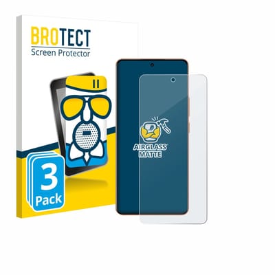 BROTECT - Screenprotector voor realme P4 Power - Folie Beschermfolie Beschermglas matte 3 Stuks